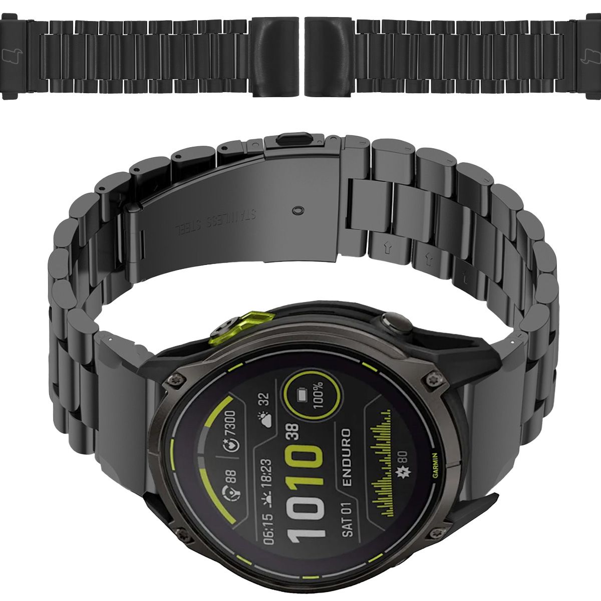 Pasek do zegarka Bizon Strap Watch Aura do Smartwatch 26 mm
